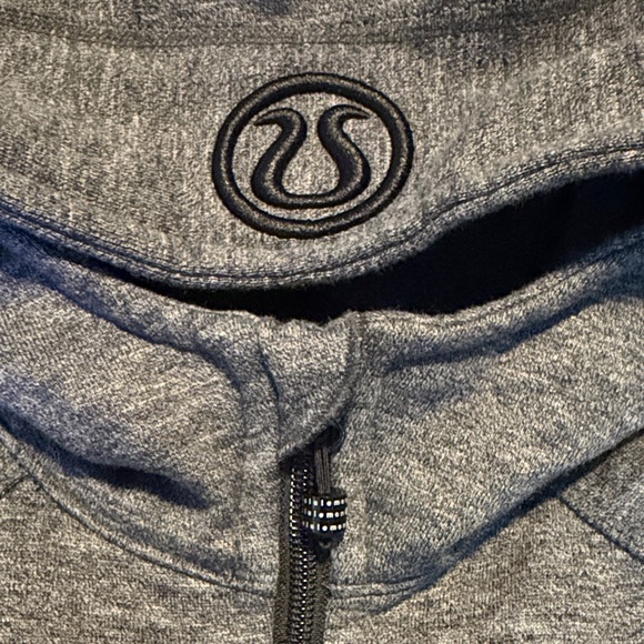 lululemon athletica Gray Full-Zip Hoodie Sweater - Picture 4 of 4